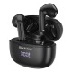 Bluetooth Air Pods Blackview AirBuds 7 ENC/TWS/BT 5.3/IPX7/470mAh/LED дисплей/вкладыши черные - фото 1
