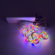 Гирлянда на медной проволке штора 3х3м LED/работает от USB/пульт/RGB тех.пак (гарантия 1нед.) - фото 1