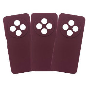 Накладка SOFT Silicone Case Xiaomi Redmi 14c Bordo тех.пак - фото