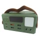 Power bank/Павербанк 100.000mA Konfulon A45Q 4USB/22.5W/PD20W/DC/LED дисплей/фонарик (input 2xType-С/DC) зеленый - фото 1