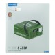 Power bank/Павербанк 100.000mA Konfulon A45Q 4USB/22.5W/PD20W/DC/LED дисплей/фонарик (input 2xType-С/DC) зеленый - фото 2