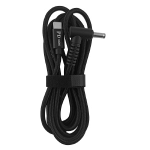 Кабель для ноутбука PD to 4.5x0.6 (HP) 100W БЕЗ БЛОКА/угловой 1,2м - фото