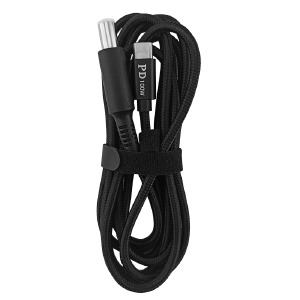 Кабель для ноутбука PD to 7.4x0.6 (DELL) 100W БЕЗ БЛОКА/прямой 1,2м - фото
