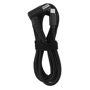 Кабель для ноутбука PD to 7.4.x0.6 (HP) 100W БЕЗ БЛОКА/угловой 1,2м - фото