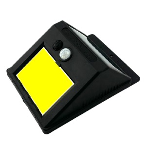 Светильник уличный Solar Powered COB Wall Lihgt SH-1605 датчик движения/солнечная панель/1200mAh/10,2х5,3х13,0см - фото