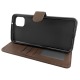 Чехол-книжка Flip Cover LEATHER Redmi Note 13 4G темно-коричневый - фото 2