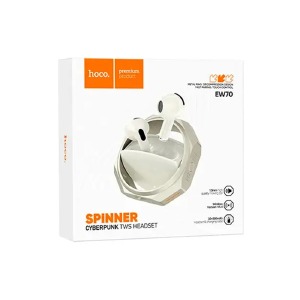 Bluetooth Air Pods Hoco EW70 TWS/BT5.4/35mAh/300mAh/вкладыши золотые - фото