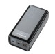 Power bank/Павербанк 50000mA Konfulon A24Q 2USB/22.5W/PD20W (підтримує зарядку навушників/годин-мікрострумів) (input micro18W/Type-C20W) чорний - фото 1