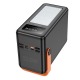 Уценка Power bank/Павербанк 120.000mAh Hoco DB120 3A/4USB/QC3.0/22.5W/PD20W/кабель Type-C/IP/micro/USB/LED дисплей/фонарик черный (повреждена упаковка - фото 1