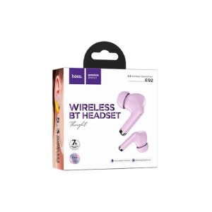 Bluetooth Air Pods Hoco EQ2 TWS/BT5.3/40mAh/320mAh фиолетовые - фото