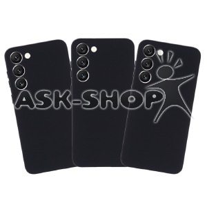 Накладка FULL Liquid Silicone Case Samsung A16/A165 Black - фото