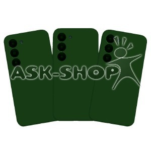 Накладка FULL Liquid Silicone Case Samsung A16/A165 Dark green - фото