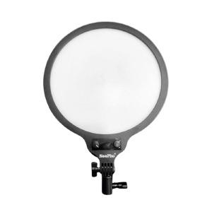 Кольцевая LED-селфи лампа 33 см NeePho NP-33 американская вилка/регулируемая яркость/цветовая температура - фото