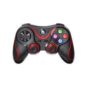 Джойстик беспроводной V8 BT/PC/Android/IOS/PS3/TV черный - фото