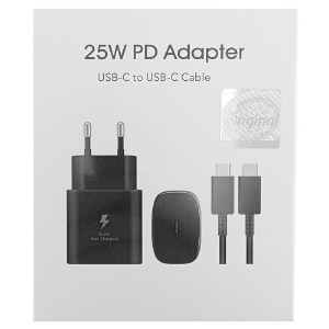 СЗУ Type-C to Type-C Samsung PD25W (L) черный - фото