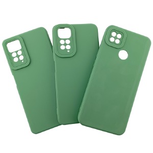 Силикон Smitt Xiaomi Redmi Note 14 Pro 5G зеленый тех.пак - фото