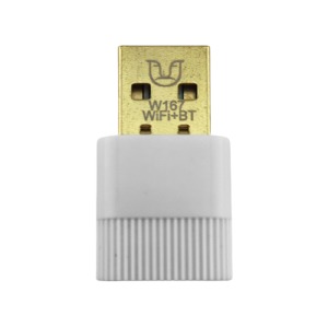 Wi-Fi USB- адаптер/Bluetooth адаптер 4.2 ALFA W167 RTL8821IC/2.4GHz+5GHz/600Mbps белый - фото