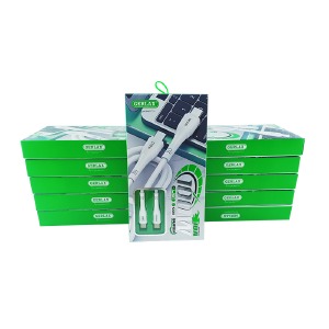 `SET кабелей Type-C to Type-C Gerlax L18T 10A/100W белый 1м (10ШТ!!!+1ШТ ПОДАРОК)* - фото