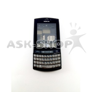 Корпус ОРИГИНАЛ (AAA класс) c клав. Nokia N303 черный - фото