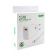 СЗУ Type-C Gerlax A14 1USB/33W белый 1м - фото 1