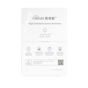 Гидрогелевая пленка Mietubl Watch прозрачная 120х180мм, 1шт (параметр лезвия 5-6, подходит для EDGE) - фото
