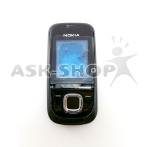 Корпус ОРИГИНАЛ (AAA класс) c клав. Nokia 2680s черный - фото