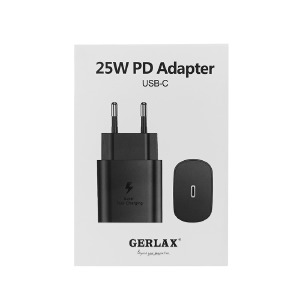 Блочек PD Type-C Gerlax A11S PD25W черный  - фото