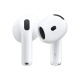 Bluetooth Air Pods 4 ANC/case USB-C вкладыши белые (L) - фото 1