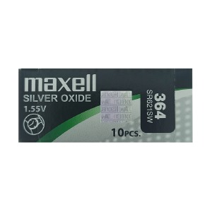Батарейки SR621/364/G1 Maxell silver по 10 шт/цена за 1 бат. - фото