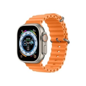 Смарт-часы (Smart watch) Hoco Y12 Ultra (укр.мова/BT5.0/RAM128Mb/call/LCD2"/IP67/280mAh) золото - фото