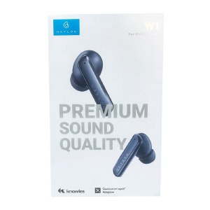 Bluetooth Air Pods Xiaomi Haylou W1 (T60) TWS/BT5.2/IPX4 темно синие - фото