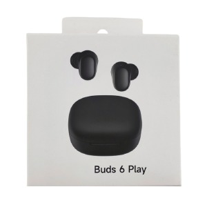 Hands Free Bluetooth Xiaomi Redmi Buds 6 Play ENC/TWS/BT5.4 чорні (BHR8776GL) - фото