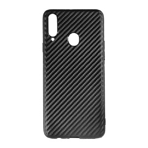 Силикон ColorWay Carbon Samsung A20s/A207 Black - фото