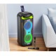 Колонка чемодан Hoco HA13 Max 8&quot;/60W/RGB/BT5.4/USB/AUX/microSD/TWS/2xMIC безпроводной 75х37х35см черная - фото 2