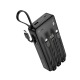 Power bank/Павербанк 20000mA Hoco J146A 2A/1USB/PD/кабель 3в1/Led индикатор (input Type-C/USB кабель) черный - фото 1