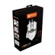 Компьютерная мышка проводная USB игровая Meetion MT-M990S механическая RGB/9 кнопки/4000DPI белая 1,8м - фото 1