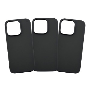 Накладка Silicone Case Original with MagSafe iPhone 15 Pro Max Grey в упак. - фото