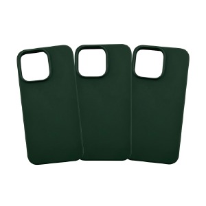 Накладка Silicone Case Original with MagSafe iPhone 15 Pro Max Green в упак. - фото
