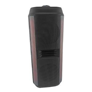 Колонка чемодан мини  MS-3631 10Wx2/RGB/BT/USB/microSD/FM/AUX черная 38.5x16x14см - фото