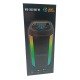 Колонка чемодан мини  MS-3631 10Wx2/RGB/BT/USB/microSD/FM/AUX черная 38.5x16x14см - фото 2