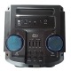 Колонка чемодан 8231 30Wх2/2 беспроводных микрофона/RGB/BT/USB/microSD/FM/AUX/пульт черная 92х36х31см - фото 1