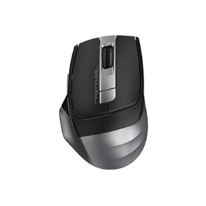 Компьютерная мышка беспроводная A4Tech Fstyler FG35 6 кнопок/USB 2.4GHz/1000-2000DPI блистер черно-серый - фото