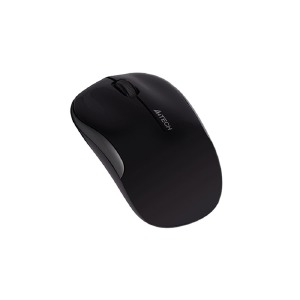 Компьютерная мышка беспроводная A4Tech G3-300NS безшумное нажатие/3 кнопки/USB 2.4GHz/1200DPI черная - фото