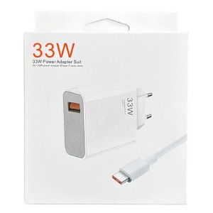 СЗУ Type-C Xiaomi MI 1USB/33W (NO L) белый - фото