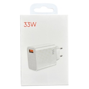 Блочек USB Xiaomi Mi 1USB/33W/QC3.0 (NO L) белый - фото