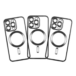 Накладка MagSafe Full Camera Samsung S25 Plus/S936U Black - фото