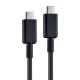 Кабель Type-C to Type-C Samsung 5A (L) черный 1м в уп. - фото 1