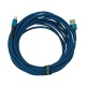 Кабель iPhone Lightning Gerlax GD-55L 6А/OD4.5 тканевой черный 5м - фото 1
