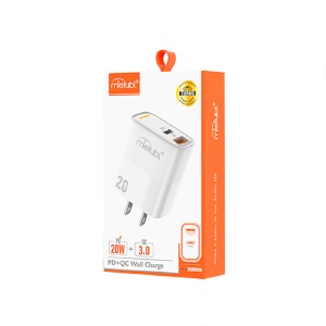Блочек USB Mietubl MTB-CS03E 3A/1USB/QC3.0/PD20W белый - фото