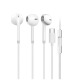 Hands Free Type-C Mietubl MTB-HPTFE01 вкладыши белые 1,2м - фото 1